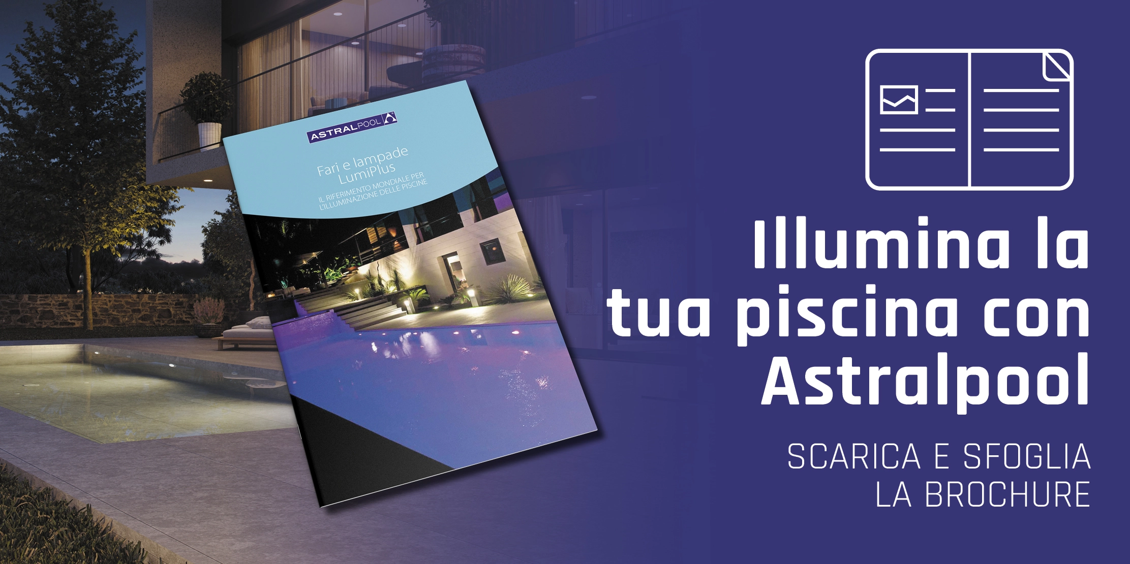 Brochure illuminazione piscina 2025