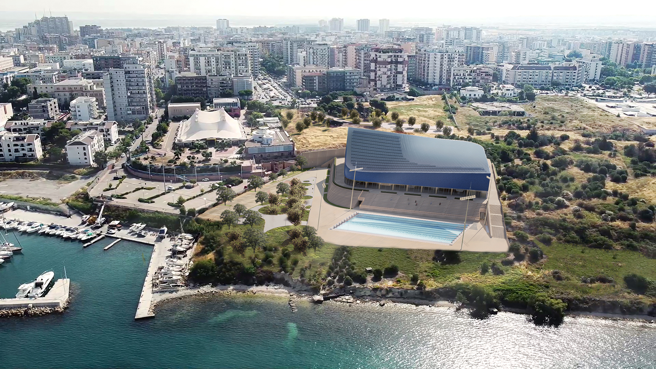 Progetto pubblico - Fluidra firma piscine da competizione per i Giochi del Mediterraneo del 2026 di Taranto